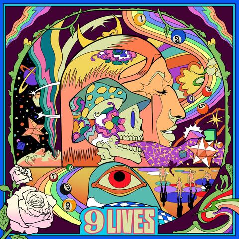 9 LIVES album art