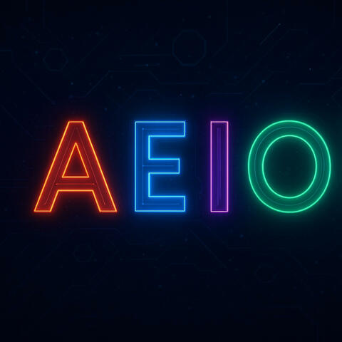 A E I O U album art