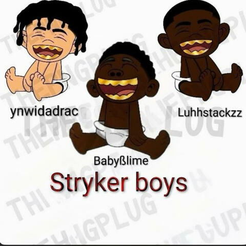 stryke sh!! down (feat. luhstackzzz & babyßlime) album art