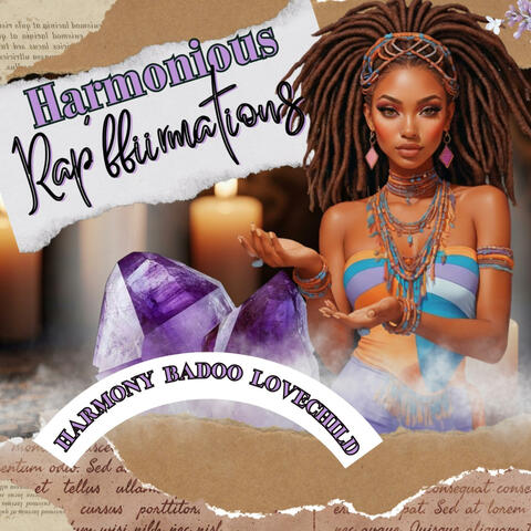 Harmony Badoo LoveChild presents Harmonious Rap'Ffirmations album art