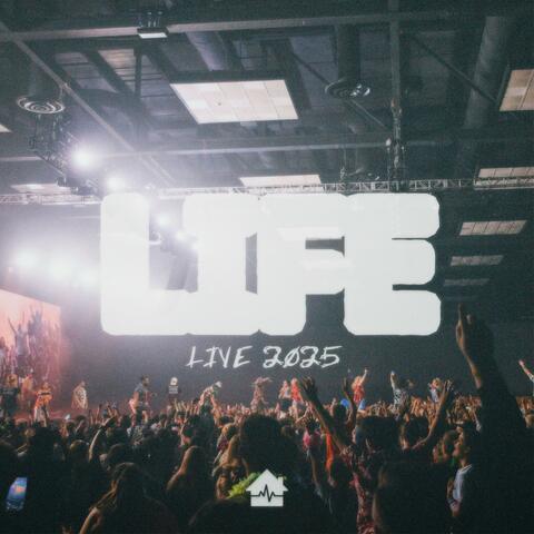 LIFE LIVE 2025 album art