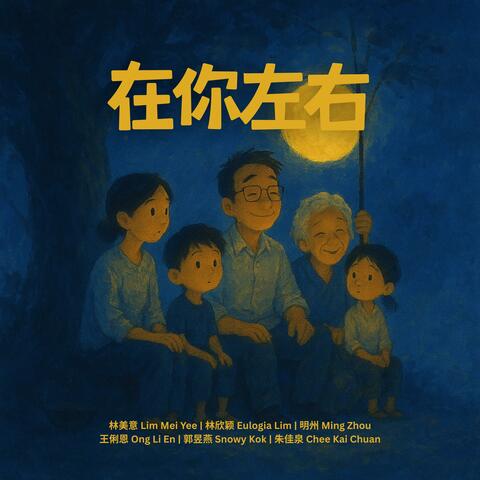 在你左右 (feat. Lim Mei Yee 林美意, Eulogia Lim 林欣颖, Ong Li En 王俐恩, Snowy Kok 郭昱燕 & Chee Kai Chuan 朱佳泉) album art