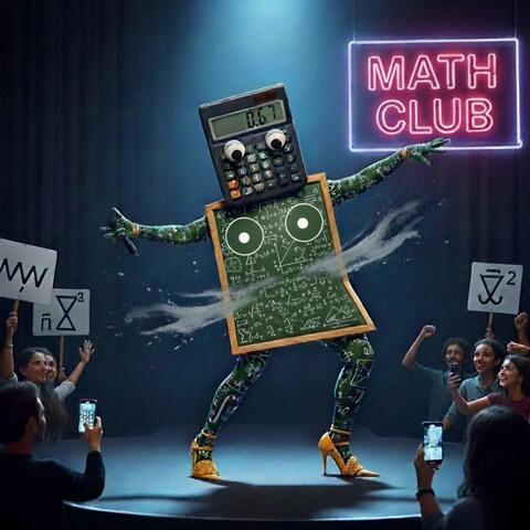 my math twerking album art