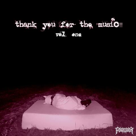 THANK YOU FOR THE MUSIC!!, Volume 1 album art