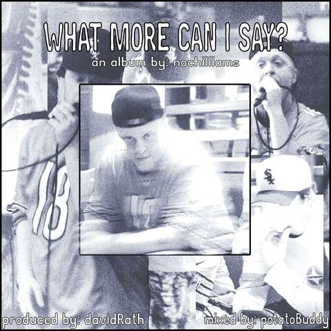 what more can i say? album art