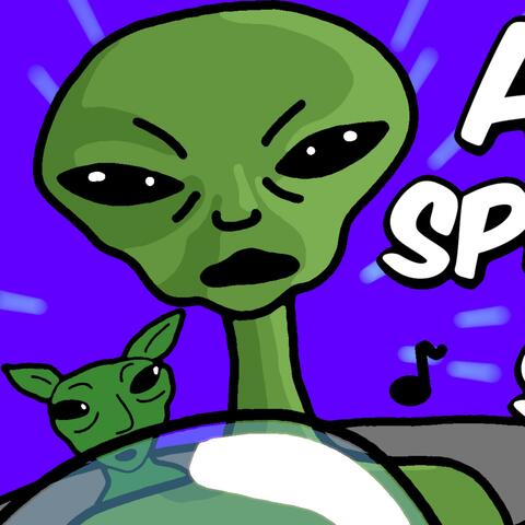 ALIEN SPEAKING SONG album art