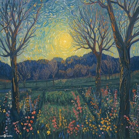 first rays of spring sun album art