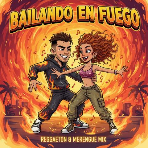 Bailando en Fuego album art