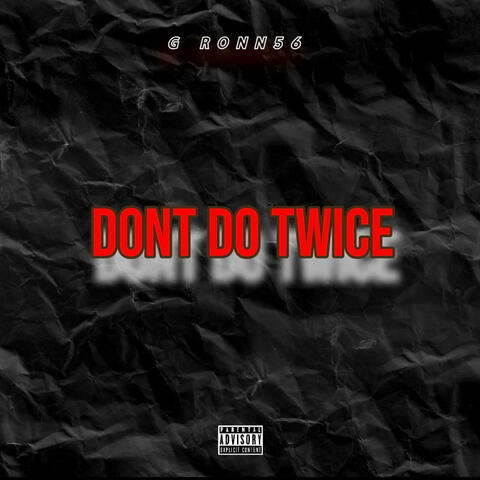 Dont do twice album art