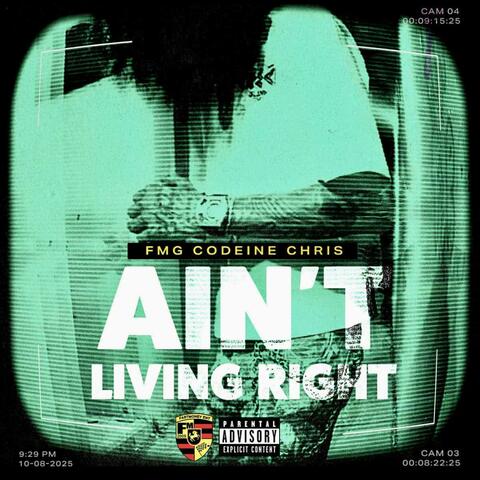 Ain't living right album art