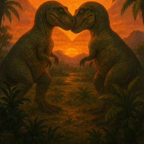 When The Dinosaurs (fell in love) album art