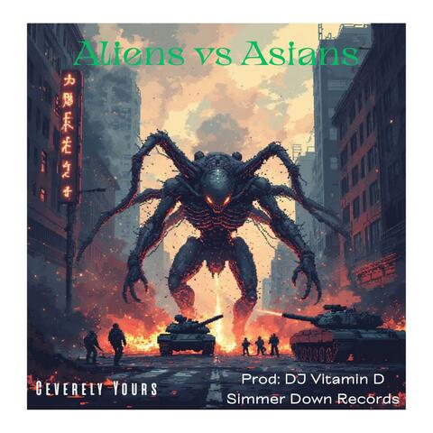 Aliens vs Asians album art