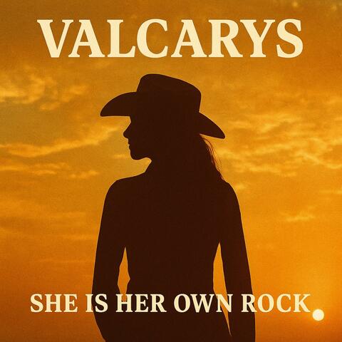 She's her own rock album art