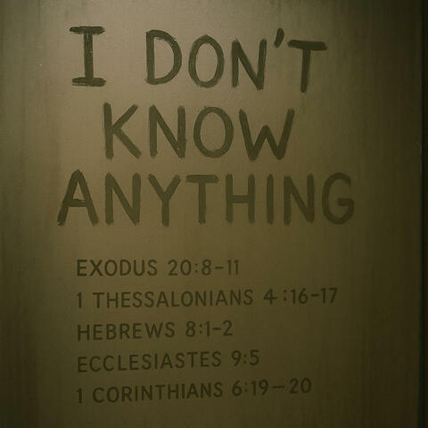 I Don't Know Anything (Alternative Rock Version) album art