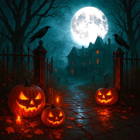 Halloween Haunted House Music album art