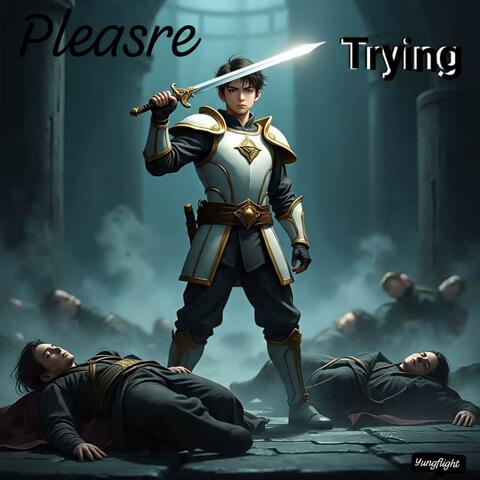 Trying album art