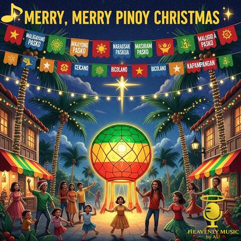 MERRY MERRY PINOY CHRISTMAS album art