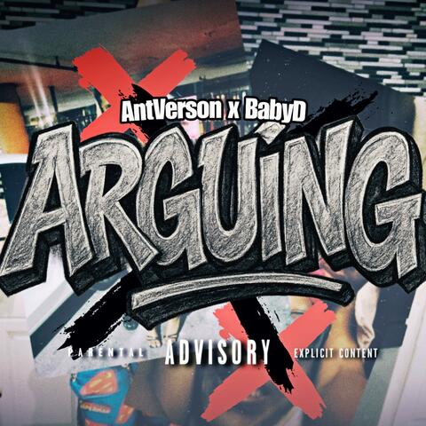 ARGUING (feat. BabyD) album art