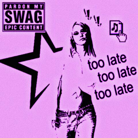 too late album art