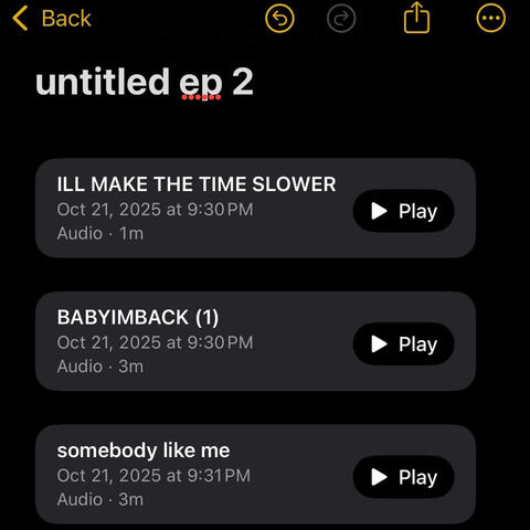 Untitled EP 2 album art