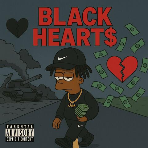 Black heart$ album art