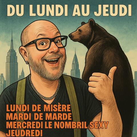 Du lundi au jeudi album art