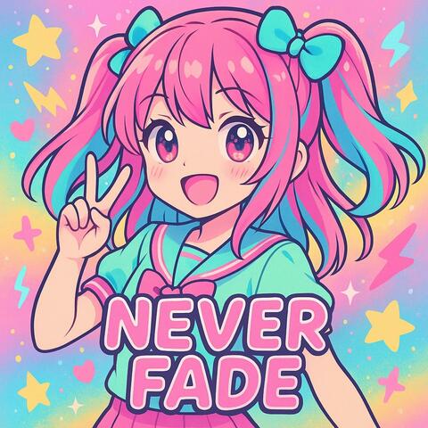 NEVER FADE album art