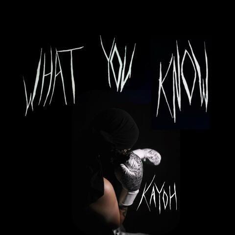 WHAT YOU KNOW album art