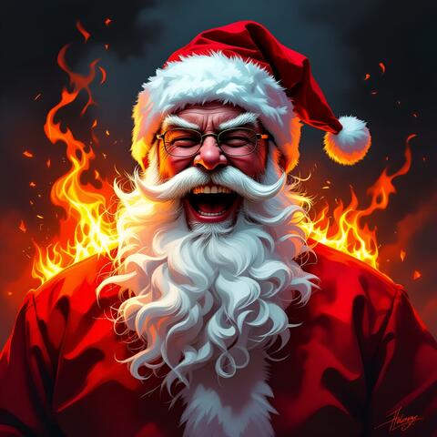 Santa Is onFire album art