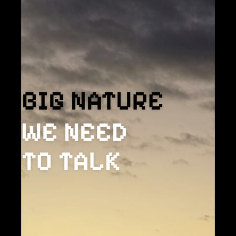 We Need To Talk album art