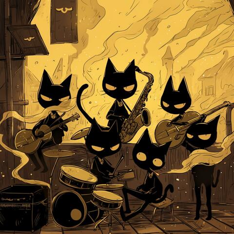 Smoky Black Cats & Deep Bass Groove Night album art