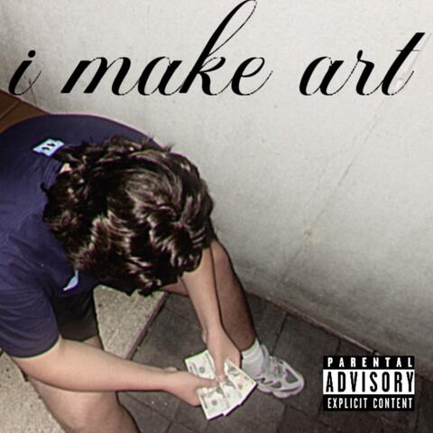 i make art album art