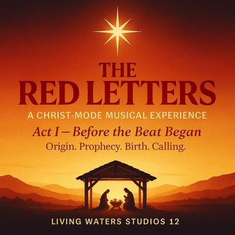 THE RED LETTERS: A CHRIST-MODE MUSICAL EXPERIENCE (ACT 1 (Before the Beat Began) album art