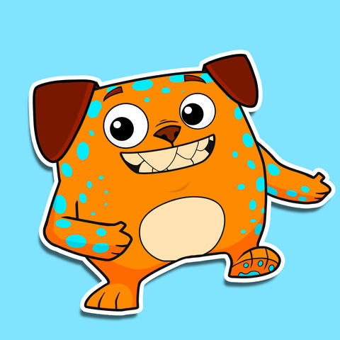 Barkster Kid Songs, Vol. 1 album art