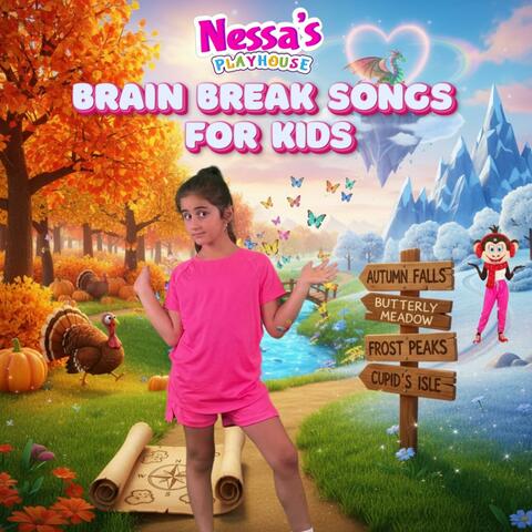 Brain Break Songs for Kids album art