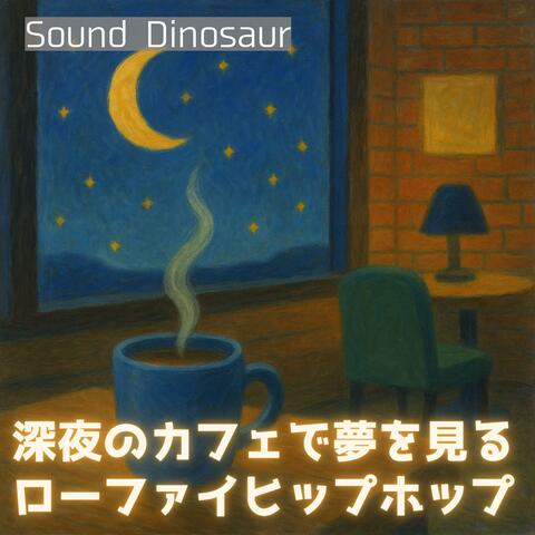 深夜のカフェで夢を見るローファイヒップホップ album art