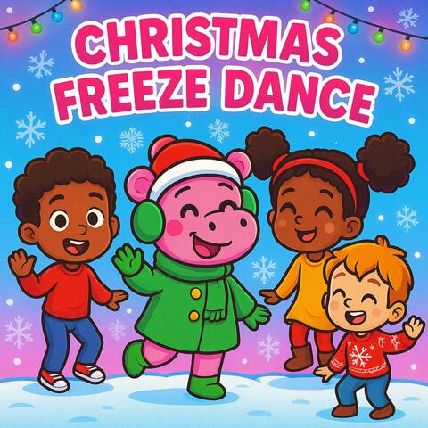 Christmas Freeze Dance album art