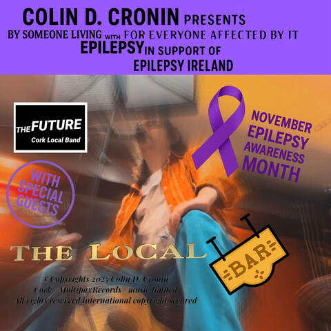 The Local Bar Sessions: Living With Epilepsy – Live for Epilepsy Ireland album art