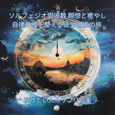 ソルフェジオ周波数 瞑想と癒やし: 自律神経を整える疲労回復の旅 album art