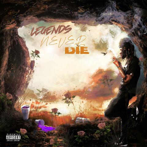 Legends Never Die album art