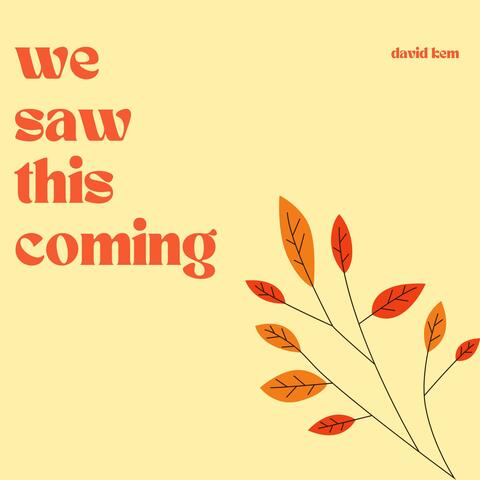 We Saw This Coming album art