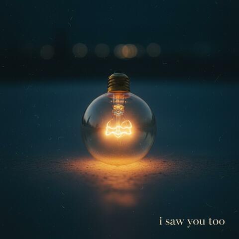 I saw you too album art