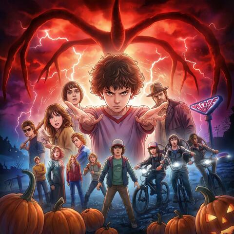 Starchildren (Stranger things anime opening 2) album art