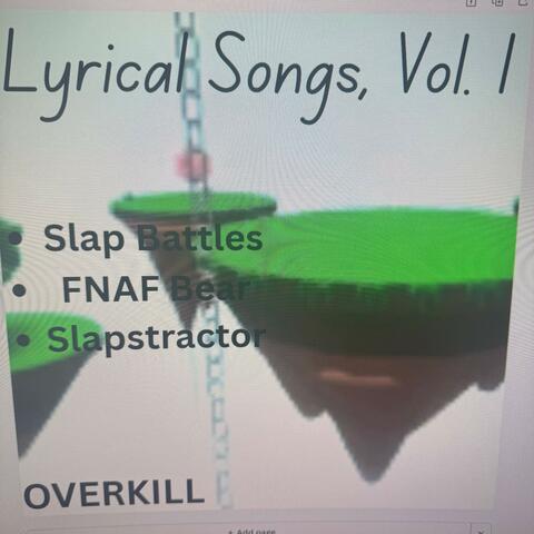 Lyrical Songs, Vol. 1 album art