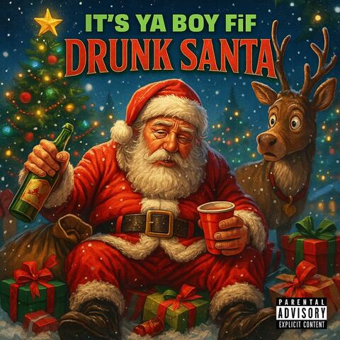 Drunk Santa album art