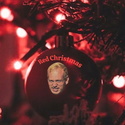 Red Christmas album art