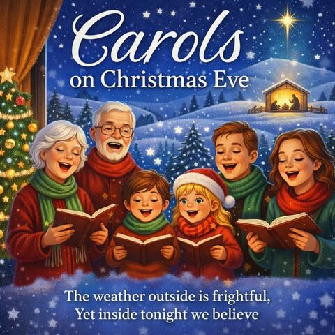 Carols on Christmas Eve album art