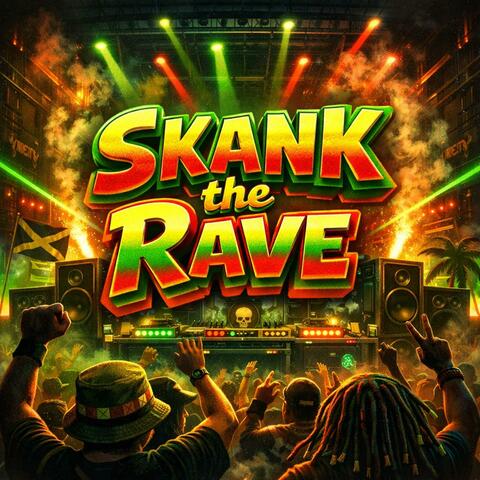 Skank the rave album art