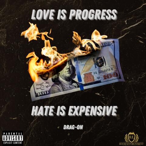 Love is Progress, Hate is Expensive album art
