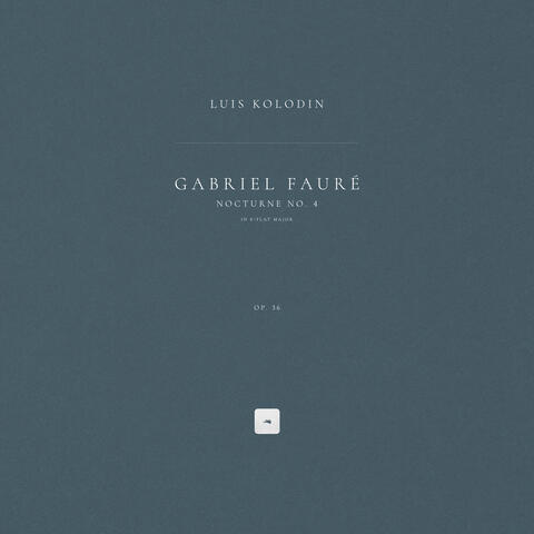 Nocturne No. 4 in E-Flat Major, Op. 36 album art